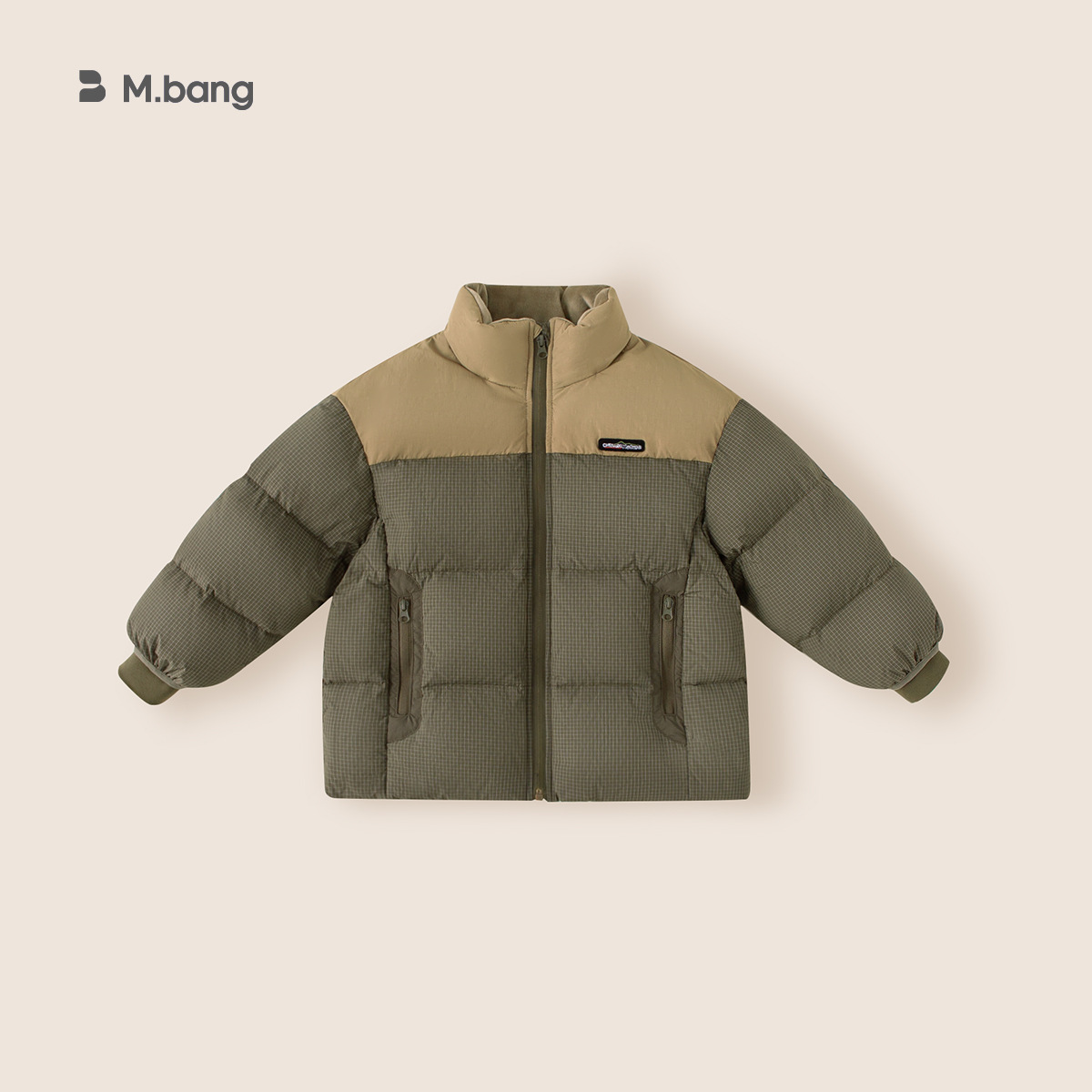 Huzhou Zhili Ropa para niños Chaqueta de invierno para niños 2024 Chaqueta corta de tres pruebas a juego para niños de nuevo estilo