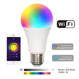 WIFI����E27�T�f�����֙CAPP�B�ӿ��{��RGB+W�߲ʷՇ����ݿ羳