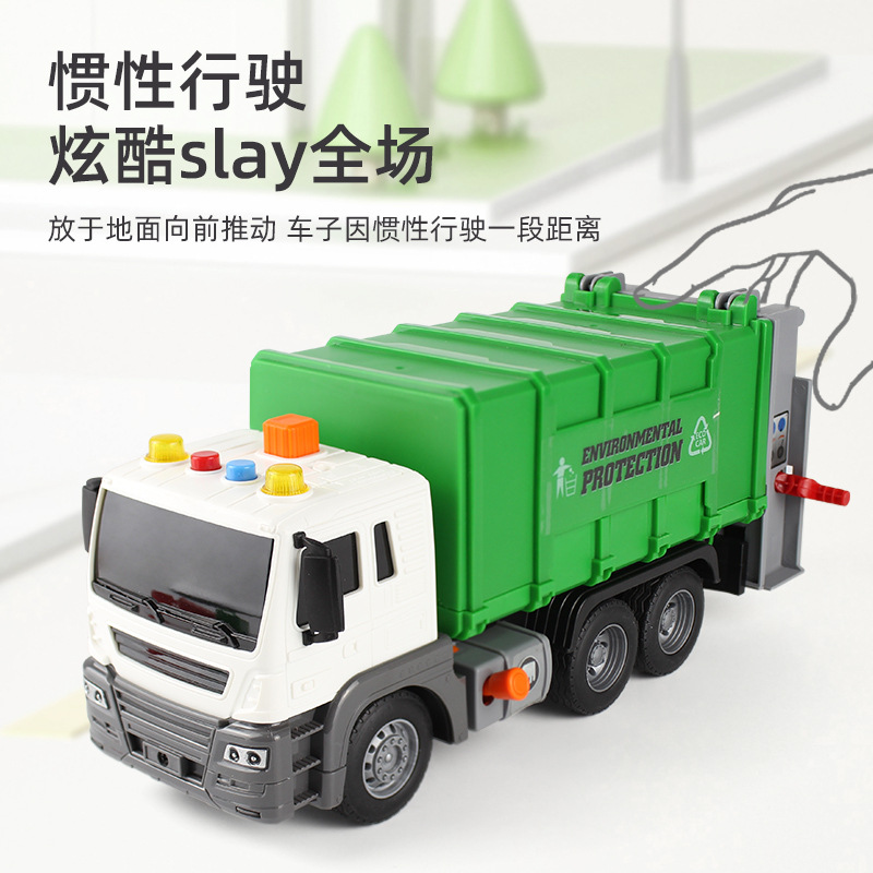 Realistic garbage can