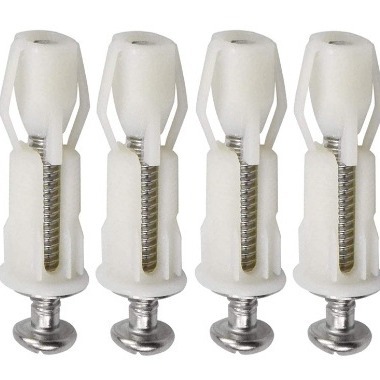 Accesorios de tapa de inodoro transfronterizos directos de fábrica Tornillo de expansión de goma universal Tornillo de expansión de nylon de alta calidad universal image 4