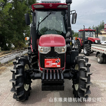 沃得904大桥农用拖拉机  常柴动力空调驾驶室 四驱深耕犁地机