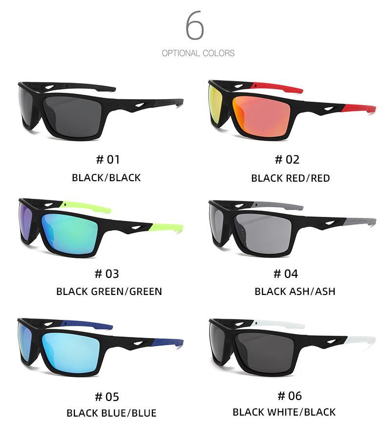 Polarized Sunglasses Outdoor Sports Cycling Glasses UV Protection Fishing Sunglasses Hiking Mountain Climbing Sun Glasses