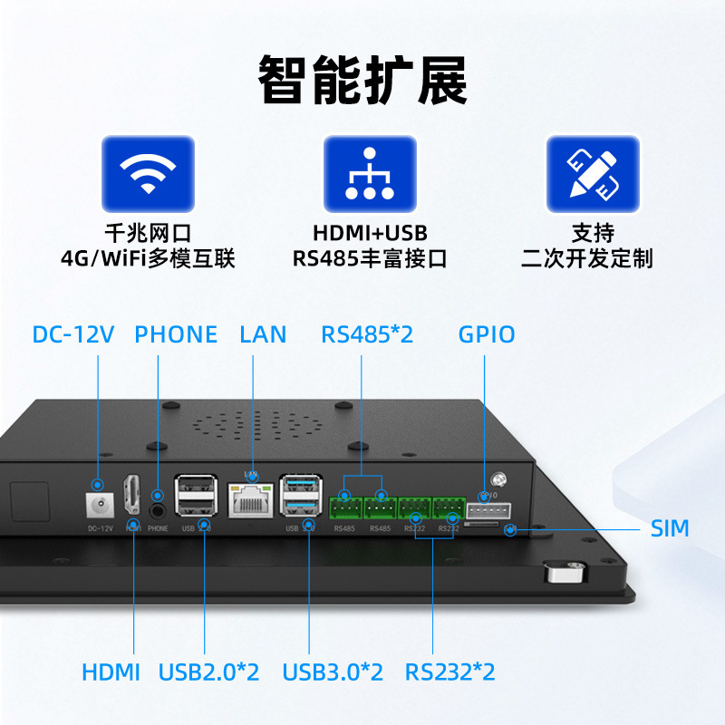 Android 産業用産業用タブレットオールインワンタッチディスプレイ帯電防止 ESOP 組立ライン生産表示板|undefined