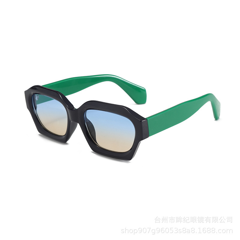 新款时尚时髦复古猫眼墨镜韩版潮防紫外线高级街拍太阳镜厂家批发|undefined