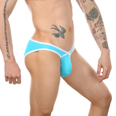 CLEVER-MENMODE男士透氣舒適性感內褲網眼三角褲批發歐碼