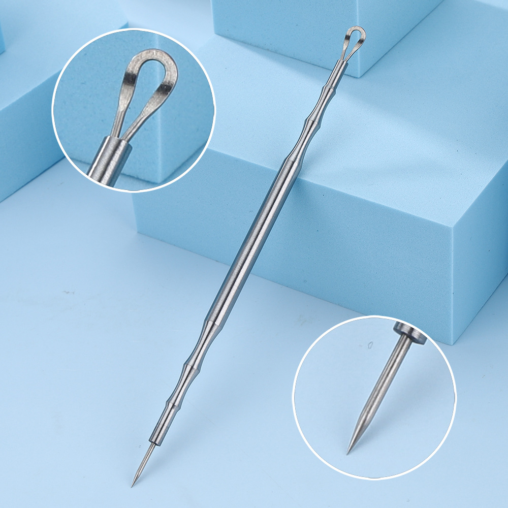 Bamboo knot continued needle