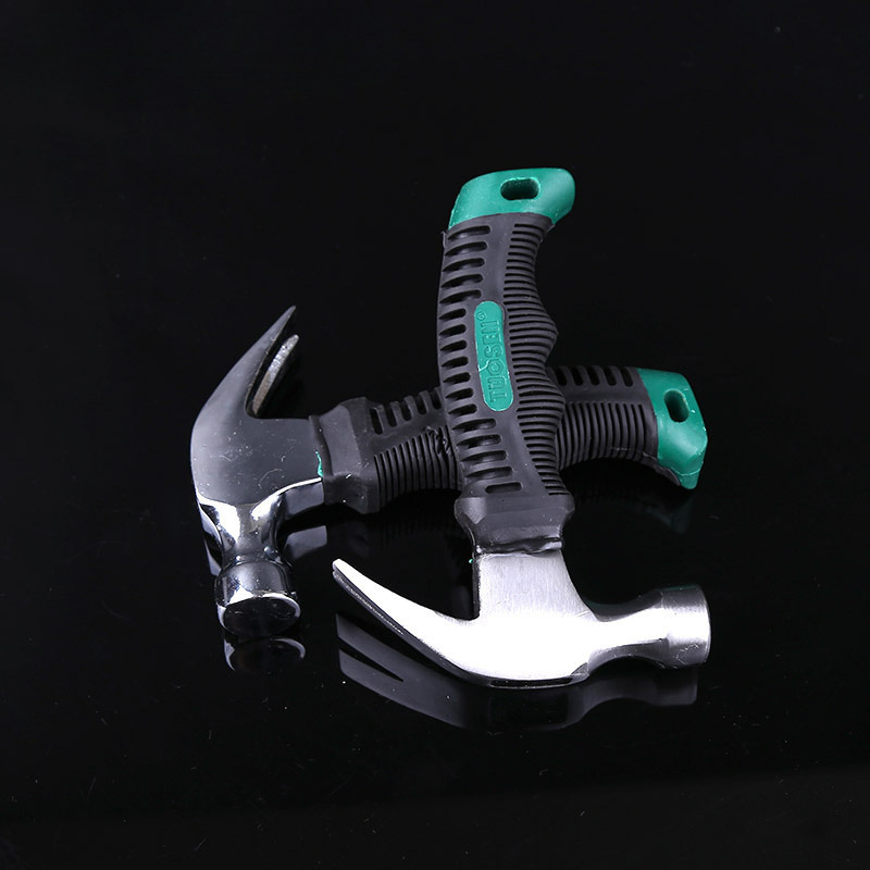 批发小锤子小榔头迷你多功能连体儿童锤子五金工具家用逃生羊角锤