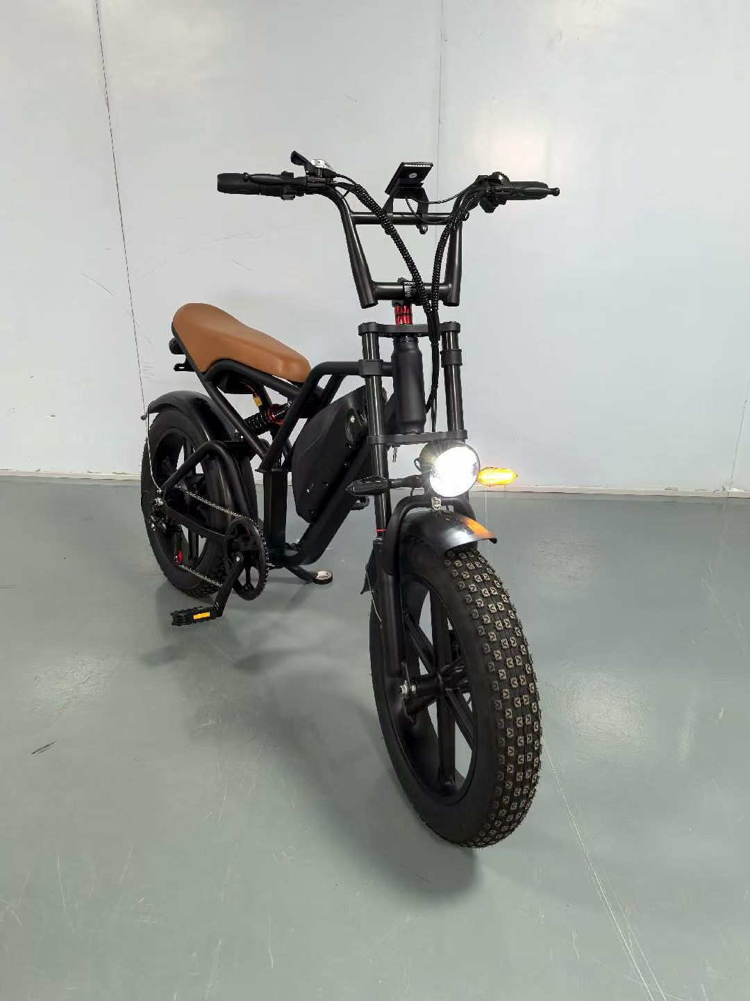20-inch Fat Tire Off-Road Snow Beach Integrated Wheel Electric Bicycle