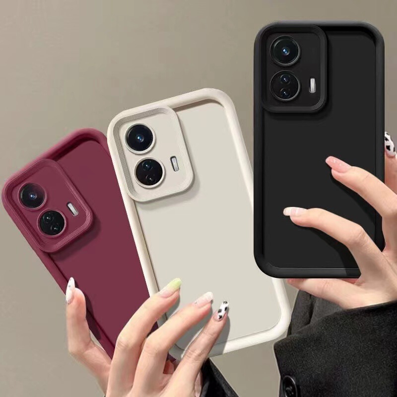 Suitable for Motog85 Mobile Phone Case Edge50 Simple G75 Soft Shell Motog75 All-Inclusive G53S50Neo Protective Cover