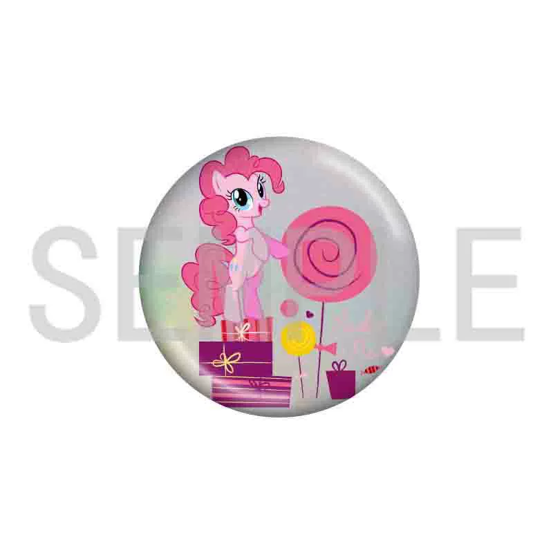 Старшая деталь Little Ma Bolly 75 Двойная вспышка Панель Значок Bad My Little Pony, Hyatt, Ziyue Yunbao Apple Jiaer