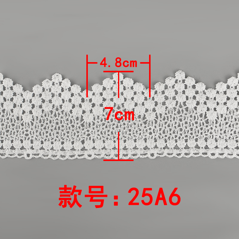 Inventario de gran ancho de seda de leche de encaje de bordado soluble en agua encaje de ropa de mujer vestido accesorios de decoración de ropa infantil