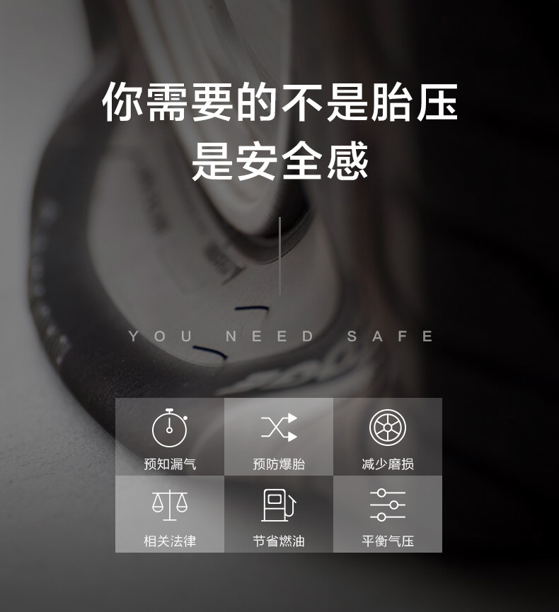 Cross-Border Android Navigation Car USB Tire Pressure Monitoring System Tpms Internal and External Wheel Temperature Detection