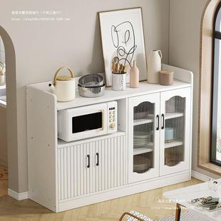 Sideboard Cabinet Living Room Storage Cabinet Multi-Layer Kitchen Cabinet Cupboard Household Modern Simple Wine Cabinet Wall Tea Cabinet