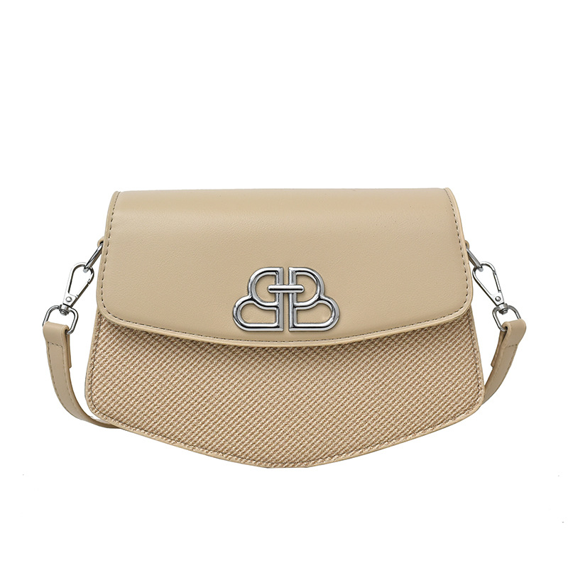 Bolso de diseño de nicho para mujer verano 2025 nueva moda retro bandolera bolso cuadrado pequeño de color de contraste de alta calidad