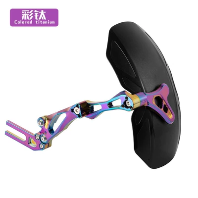 Compatible with Ninebot U+/N1S/U/M | Electric vehicle fender - guardian-fender-black-color-titanium-bracket-short-style