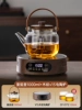 (Double Liner) Manxian Kettle 1000ml+Wood Grain Intelligent Electric Ceramic Stove