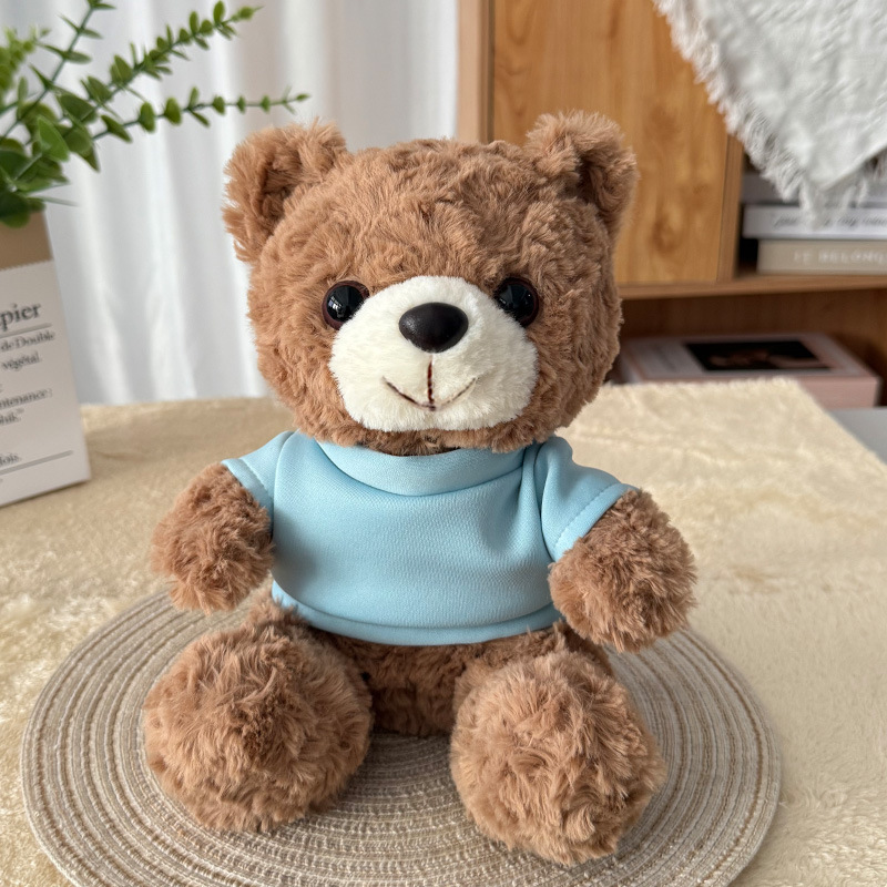 Transfronterizos Teddy Bear muñecas de peluche muñecas de tela regalo de graduación de chicas regalos de eventos logotipo imprimible