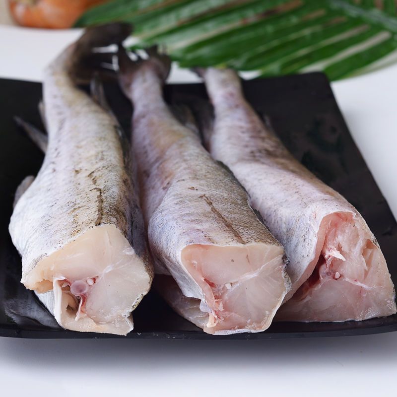 Fresh Frozen Headless Cod Fish 0.5kg Yellowline Cod Fish Sea Fish Korean Delicacy 500g Sf Express