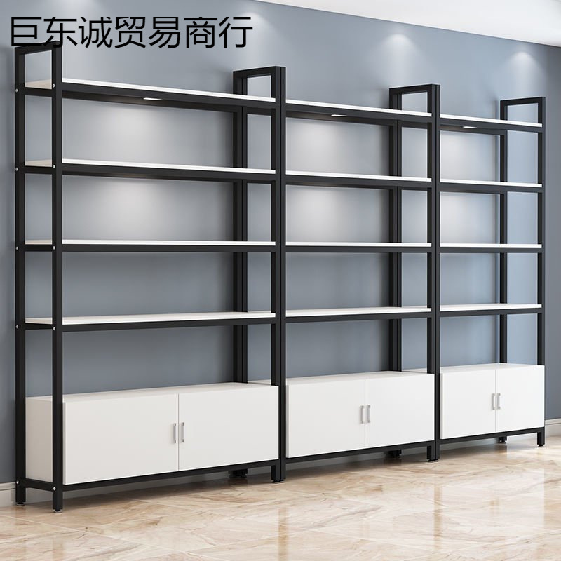 货架置物架家用多层货柜铁架子组合可拆卸化妆品陈列柜产品展示柜