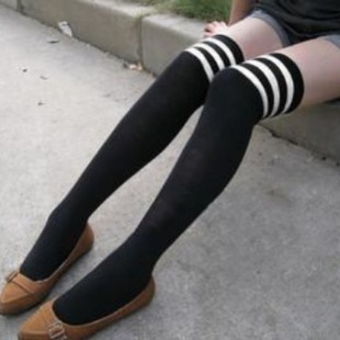 Over-the-Knee Socks Children's Cotton Socks Japanese-style All-match Korean-style College-style Half-leg High-tube Student Long-tube Autumn and Winter Stockings