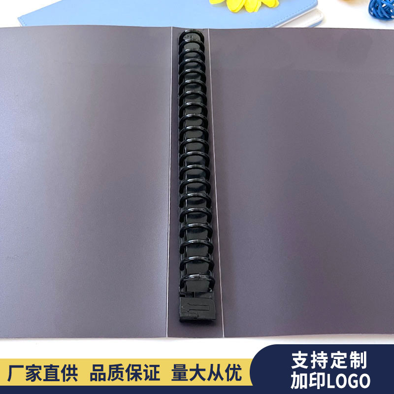 Customized Push-Pull Loose-Leaf Notebook Shell Pp Colorful Hard Shell Cover Printed with Logo Plastic Ring Buckle Loose-Leaf Notebook Customized Push-Pull Loose-Leaf Notebook Shell Pp Colorful Hard Shell Cover Printed with Logo Plastic Ring Buckle Loose-Leaf Notebook