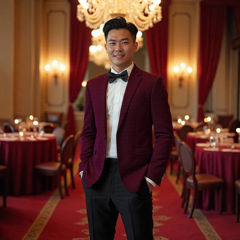 New Men's Casual Suit Men's Jacket Wedding Cross-Border Foreign Trade Suit Men's Korean Style Suit Wedding Dress