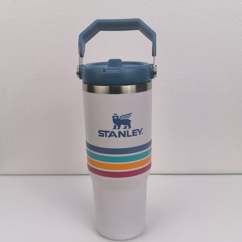 Amazon ebay 30oz スタンレー STANLEY ポータブルカップ カーカップ ステンレスハンドル蓋 ストローカップ|undefined