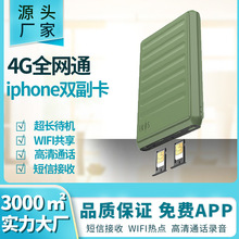 4G三网通IKOS适用于苹果皮iPhone版双卡双待蓝牙副卡双享号