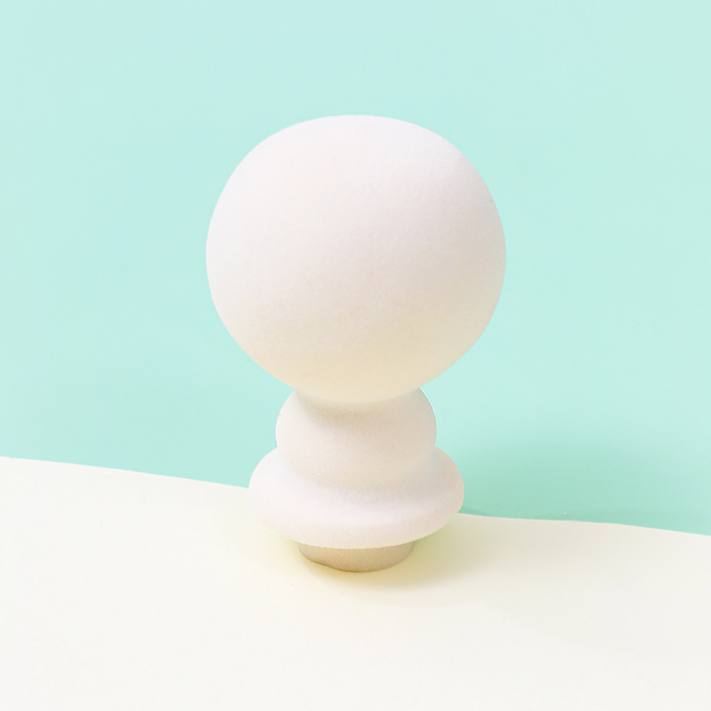 Huevo de maquillaje de Navidad personalizado almohadilla de aire suave no comer polvo de maquillaje de látex pequeña esponja de maquillaje de huevo