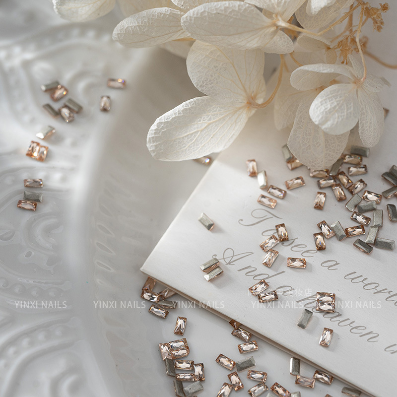 샴페인 rectangular-5A 평평한 바닥 1.5*3mm