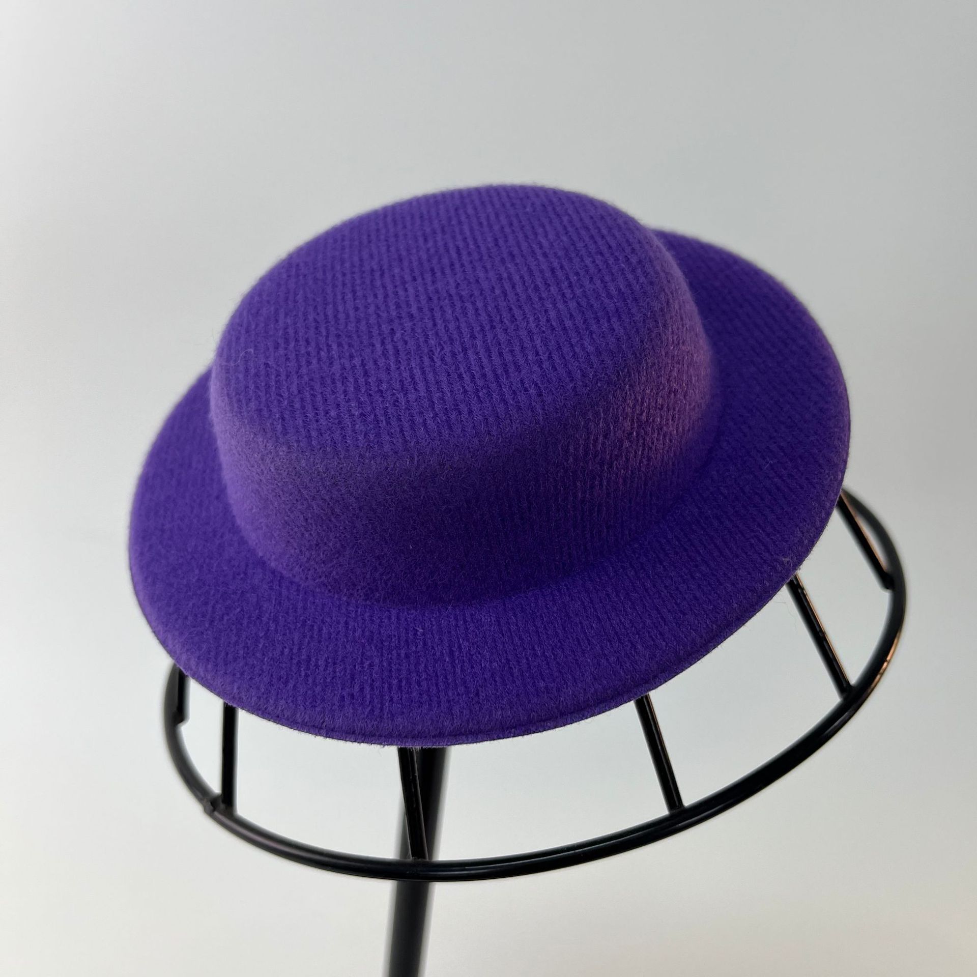 Accesorios DIY SD muñeca sombrero pequeño sombrero de tela Bjd muñeca tirar sombrero de tela Lolita sombrero desnudo hecho a mano 13cm