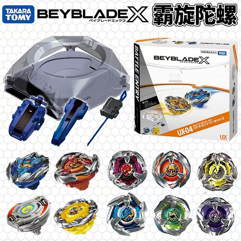 TAKARA TOMY UX14 Scorpio Spear BX39 ahora en el paquete BEYBLADE Giro de batalla