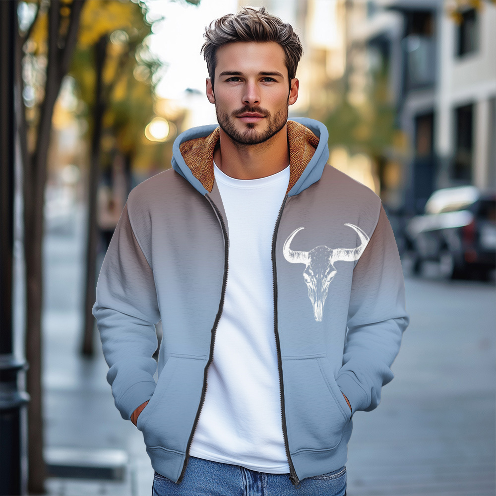 Chaqueta de manga larga de todo fósforo de moda clásica simple, casual diario, cómodo suéter con capucha con cremallera MF12