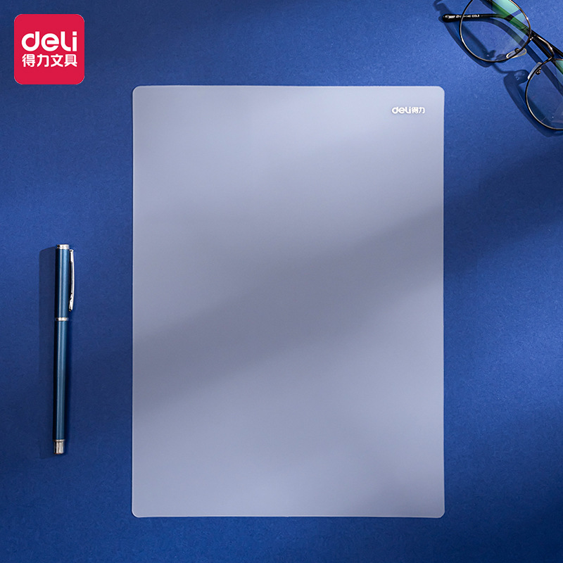 Deli papelería Escritura y escritura estudiante examen pad niños grande color arcilla herramienta pad hecho a mano escritorio pad