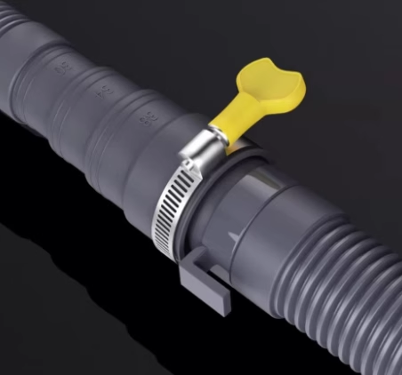 Tubo de drenaje de la lavadora completamente automático, tubo de salida de la rueda, tubo de extensión extendida del tambor, manguera de agua del lavabo de la cara