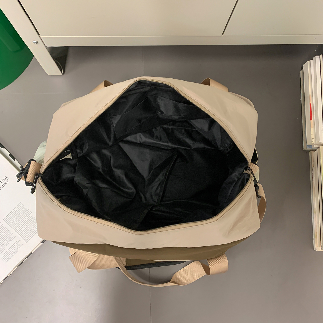 Bolsa de viaje corto para mujeres, bolsa de alta capacidad, bolsa de expansión, bolsa deportiva portátil para hombres.