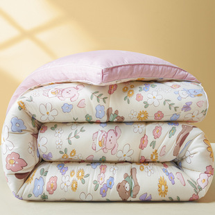 All-Cotton Xinjiang Cotton Summer Quilt, Thickened Winter Quilt Core, All-Season Spring and Autumn Quilt, Student Dormitory Quilt, Air-Conditioning Quilt
