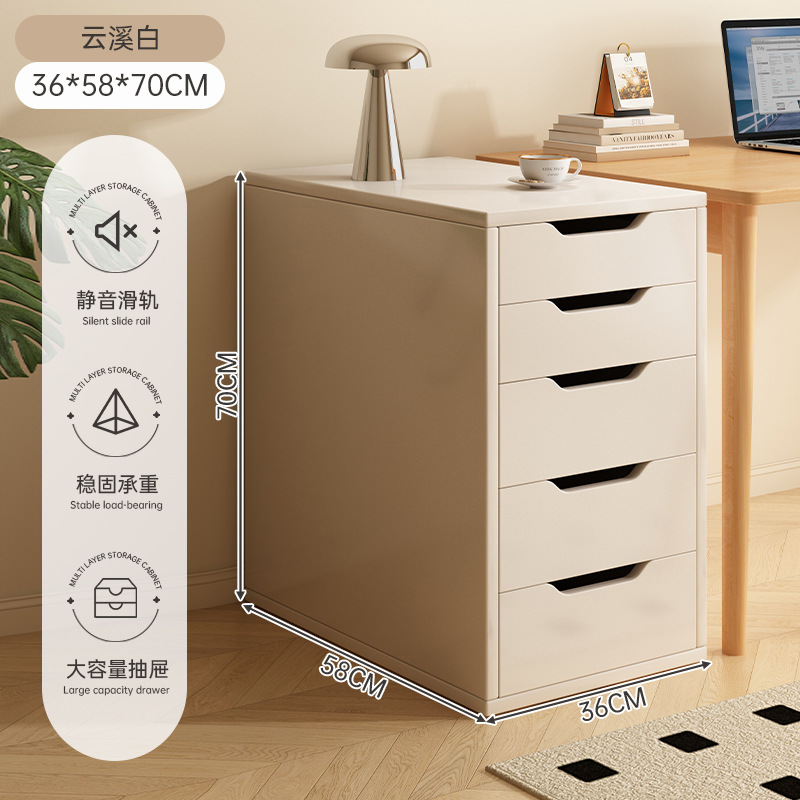 Gabinete de archivos de oficina tipo cajón escritorio armario de escritorio escritorio de escritorio armario de escritorio A4 estante de almacenamiento multicapa armario de archivos de escritorio