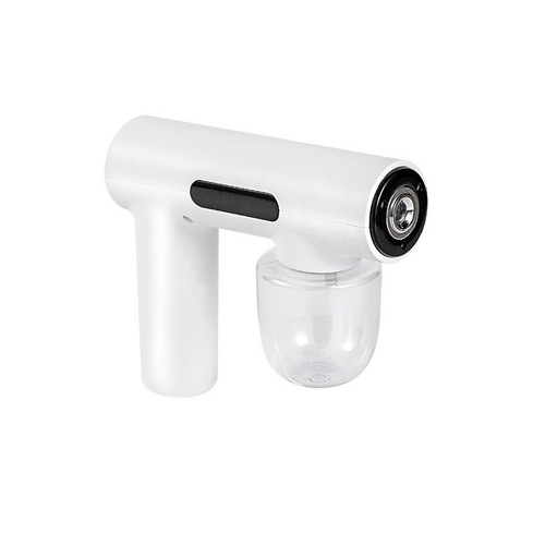 Ultraviolet Blue Light Disinfection Gun, Wireless, Rechargeable, Alcohol-Fueled Portable Handheld Electric Blue Light Atomizer Disinfection Device