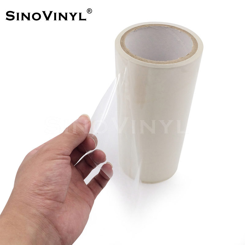 Película de PVC sin papel de soporte, película de transferencia, película de posicionamiento de rejilla PET, adhesivo de transferencia, Xinlang OPP de alta, media y baja transparencia, alta transparencia del material.