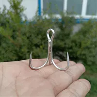 4 раза X усиленное лезвие три крючка высокопрочная легированная сталь ручной шлифовальный треугольный остроконечный Якорный крючок рыболовный крючок три когтя Якорный крючок