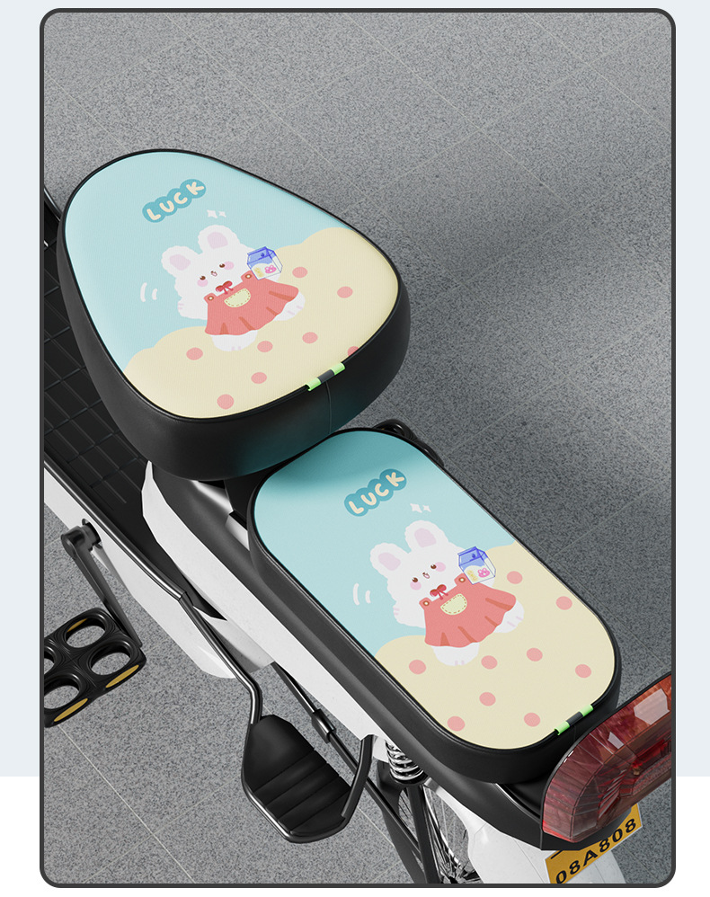 Electric Car Seat Cover Summer Waterproof Sunscreen Emmayadi Battery Car Cushion Cover Four Seasons Universal Bicycle Cover