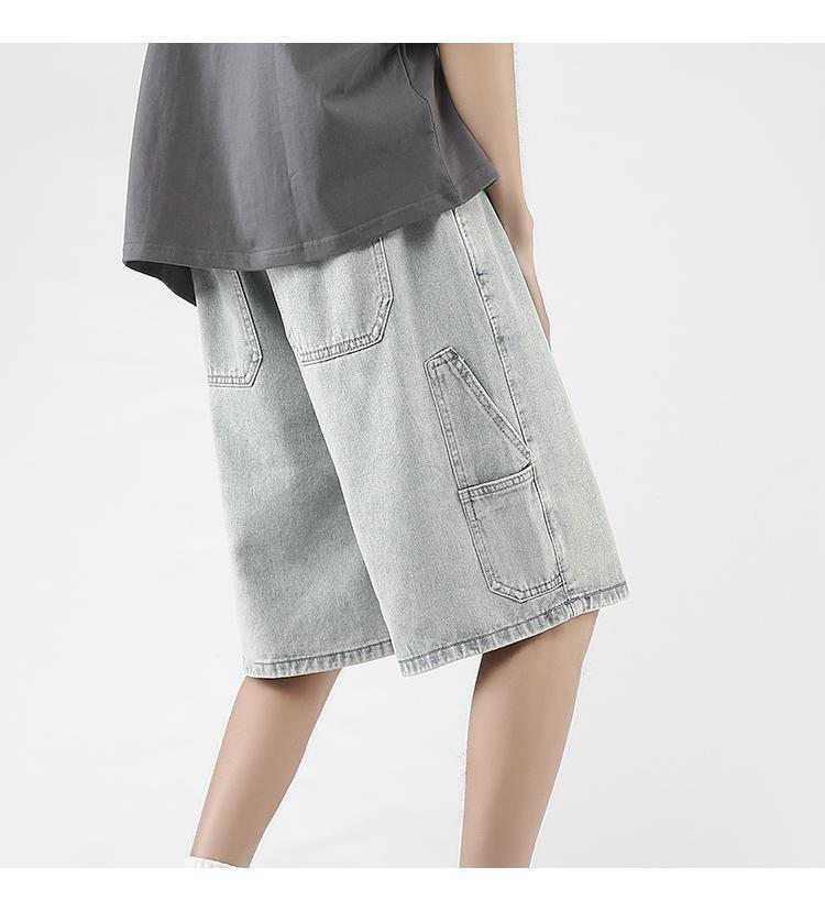 Denim Shorts Image 8