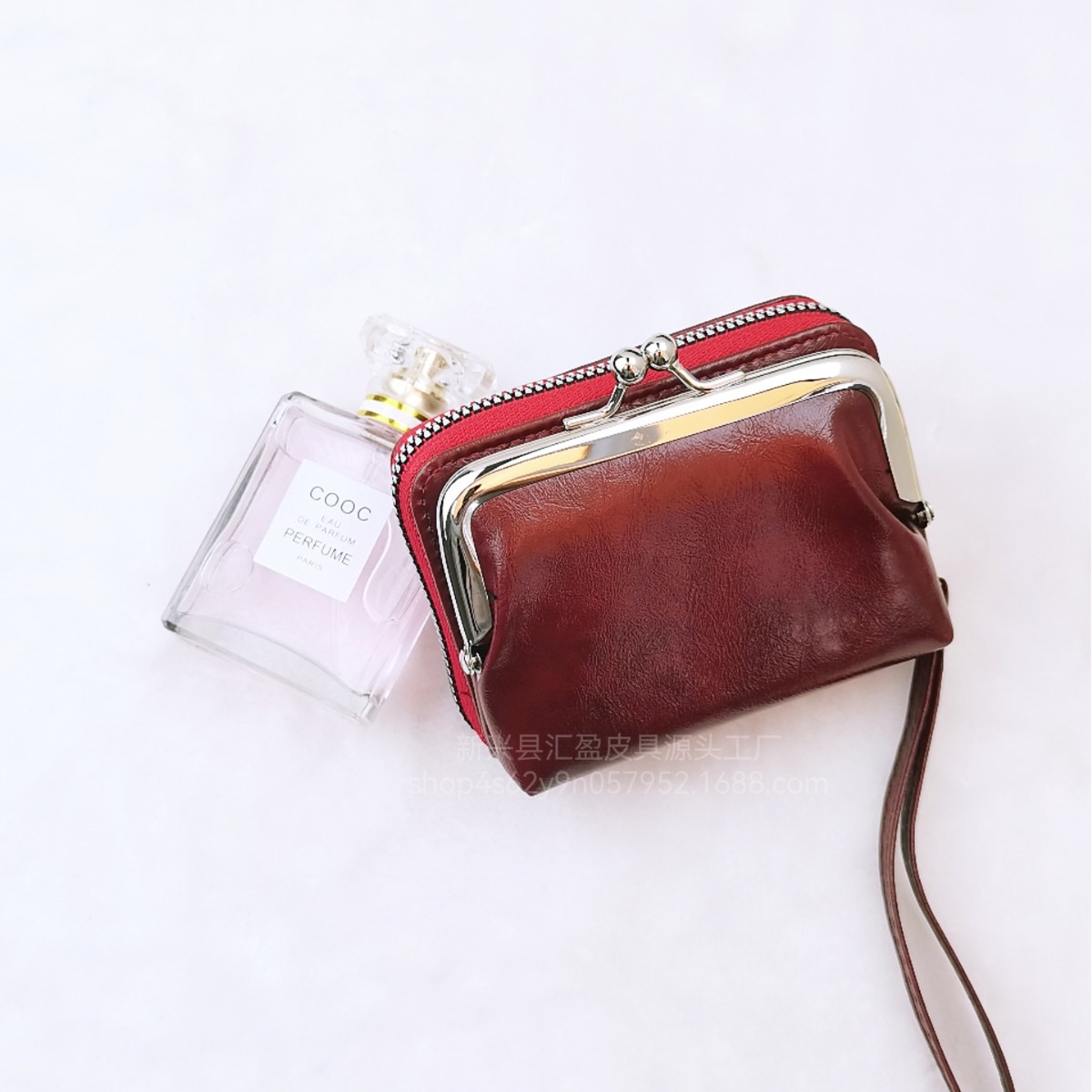 Nueva moda caliente de las mujeres billetera de las mujeres retro monedero gran capacidad titular de la tarjeta de las mujeres pequeña cartera embrague