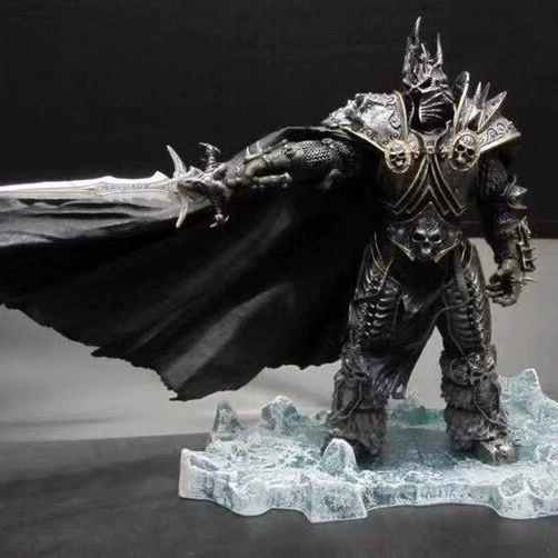 Аниме handmade игрушки кукла оптовая продажа DC7 Мир Варкрафта Лич Кинг-Алсас декоративная модель