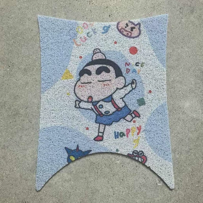 Electric vehicle foot mat Waterproof No. 9 Q3 80C - crayon-shin-chan-no-9-q385c