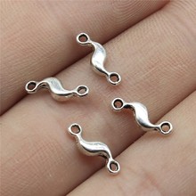 11x3mm 0.24g ��ɫ ���Q�\�Ͻ��Ʒ��� �B�Ӽ� Ť��ˮ���B�Ӽ�