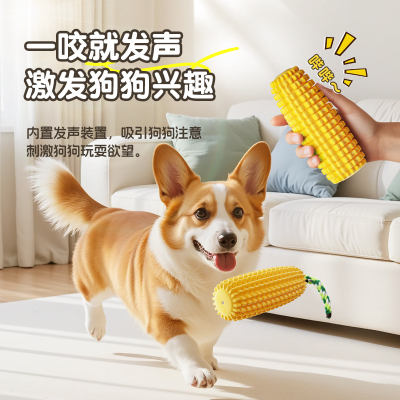 Juguetes para perros para aliviar el aburrimiento, dientes molares resistentes a la mordida, sonido, perros de pelo dorado, mascotas, perros grandes, artículos para cachorros image 3