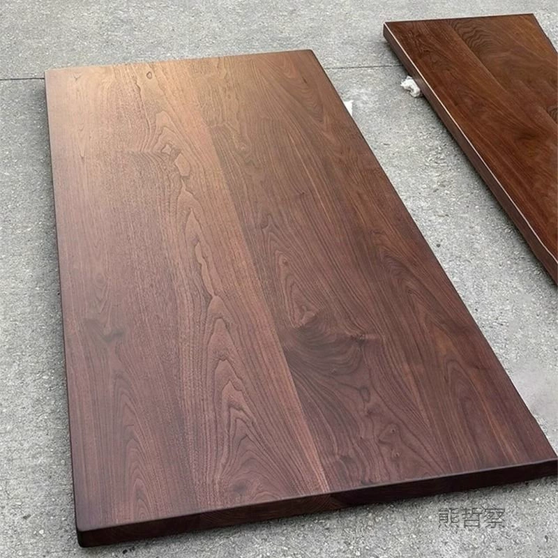 Барный стол из массива черного ореха, чайный столик из массива дерева, подъемный стол, панель, подвесной угловой рабочий стол, доска из массива дерева