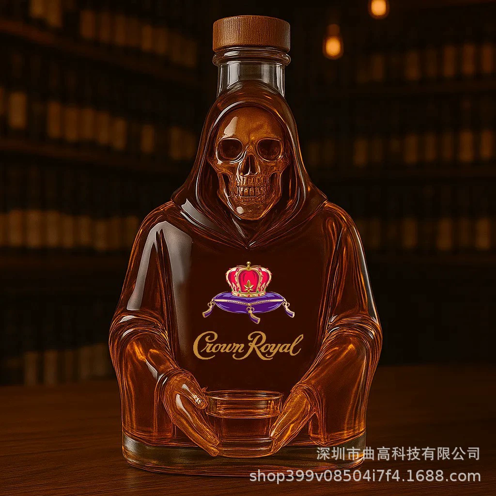 Граница Funny French Bulldog Whiskey Bottle Funny French Bulldog Whiskey Bottle